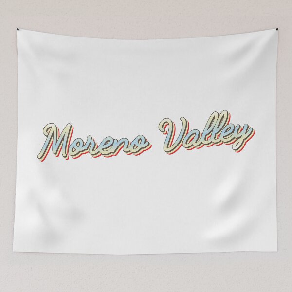 Item preview, Moreno Valley College Town Script 1 designed and sold by Lokalista.