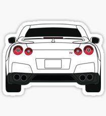 Nissan GTR R35 Black Sticker