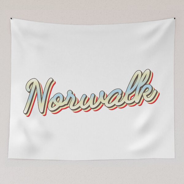 Item preview, Norwalk College Town Script 1 designed and sold by Lokalista.