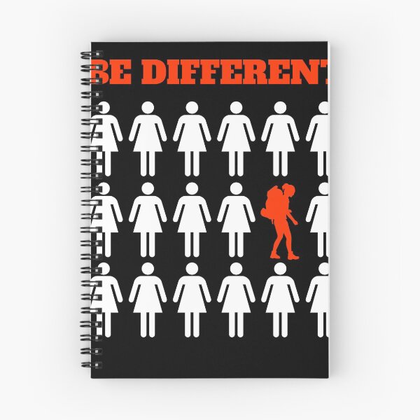 Item preview, Be Different Be A Hiker designed and sold by Salvadax.