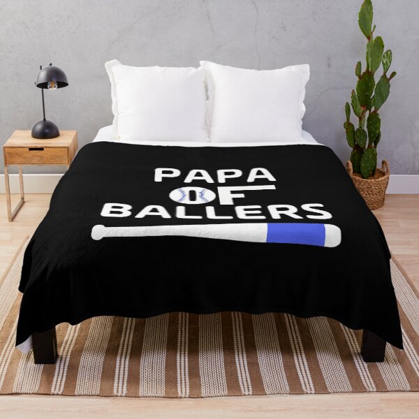 Aperçu de l'œuvre Papa of Ballers Cadeau drôle de baseball de baseball de fans de fils créée et vendue par NSTeeDesign.