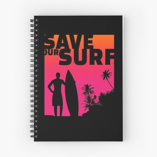 Item preview, Save Our Surf Ecology Environmental Protection Surfing Quote designed and sold by sillyquestions.