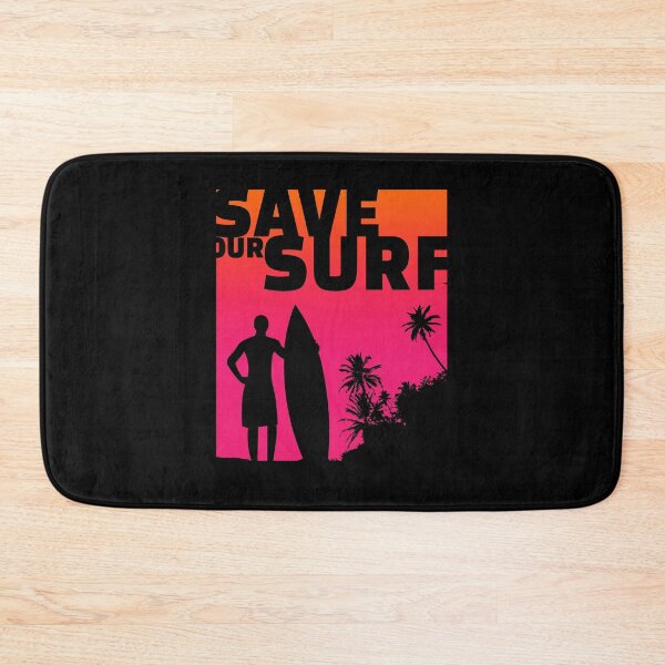 Item preview, Save Our Surf Ecology Environmental Protection Surfing Quote designed and sold by sillyquestions.