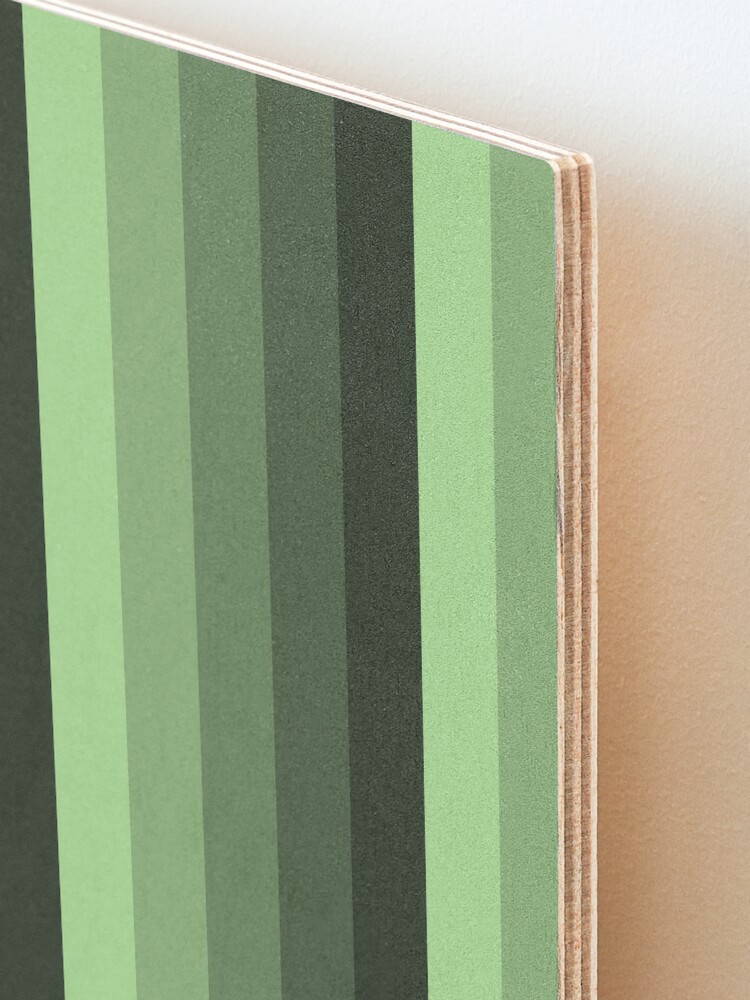 Alternate view of Beautiful Natural and Green tones Mounted Print