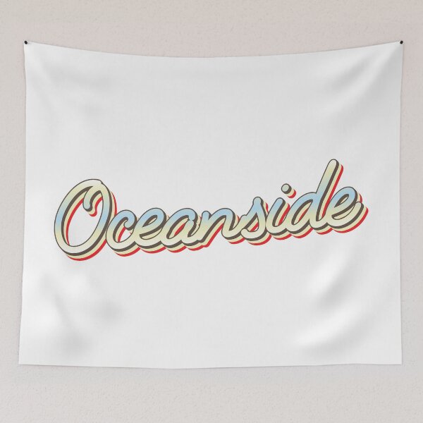 Item preview, Oceanside College Town Script 1 designed and sold by Lokalista.