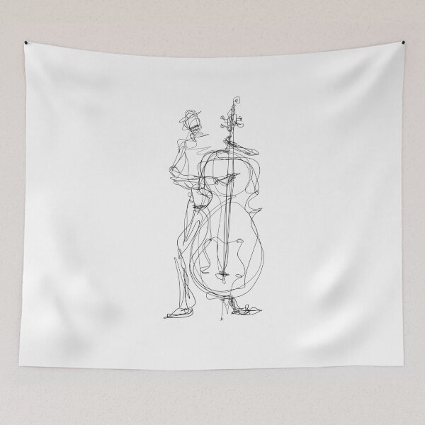 Item preview, Contrabass, music, jazz designed and sold by ParastooPakzad.