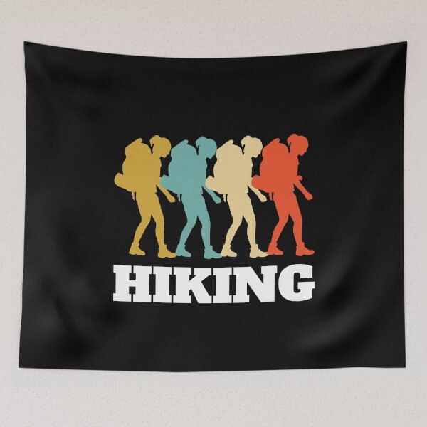 Item preview, Retro Vitnage Hiking Girls Gift designed and sold by Salvadax.