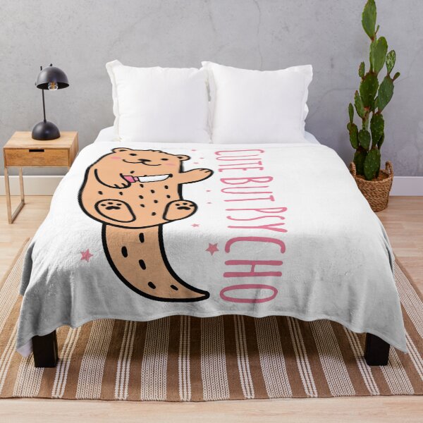 Item preview, Sweet But Psycho - Otter With Knife designed and sold by Shirtey.
