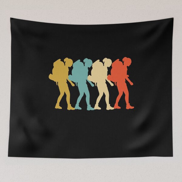 Item preview, Hiking Girl Girls Retro Vintage designed and sold by Salvadax.