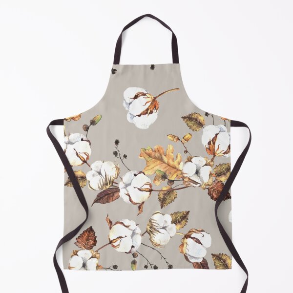 Item preview, Gentle watercolor seamless with cotton flowers designed and sold by Anna Yudina.