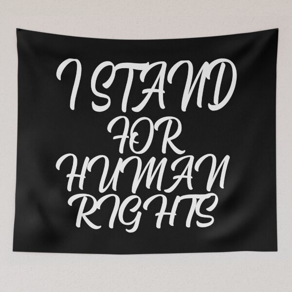 Item preview, I Stand For Human Rights designed and sold by Ivardesigner.