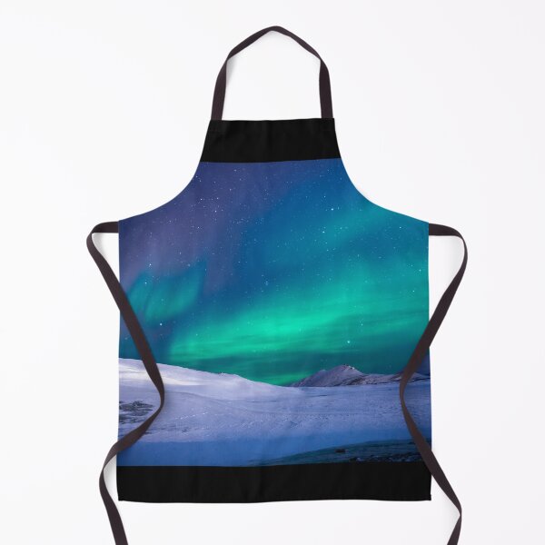 Item preview, Aurora Borealis over glacier designed and sold by newtree.