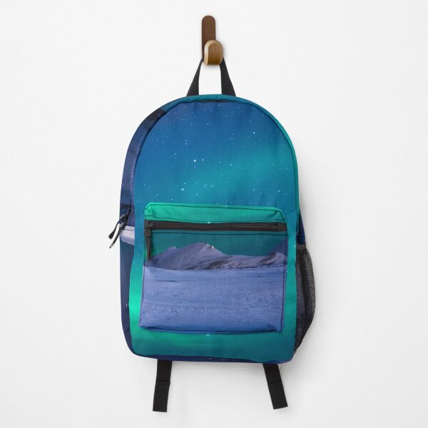 Item preview, Aurora Borealis over glacier designed and sold by newtree.