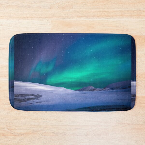 Item preview, Aurora Borealis over glacier  designed and sold by newtree.