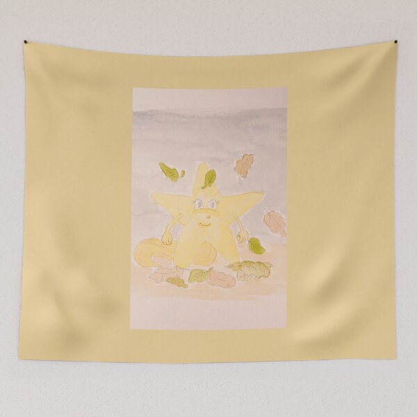 Item preview, Lara child's picture shooting star watercolor painting designed and sold by Beate Gube.