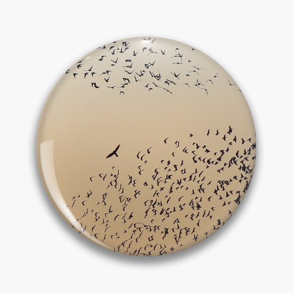 Item preview, Murmurations under attack designed and sold by GreyFeatherPhot.