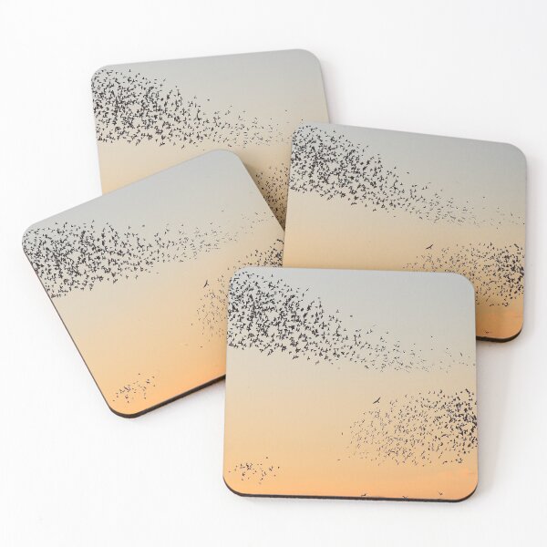 Item preview, Murmurations under attack designed and sold by GreyFeatherPhot.