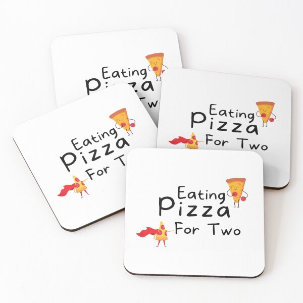 Item preview, Eating pizza for two designed and sold by Bend-The-Trendd.