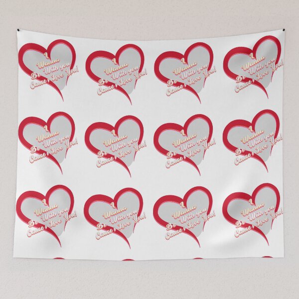 Item preview, Valentine's day I wanna be with you cause i love you! designed and sold by StrbArtDigitals.