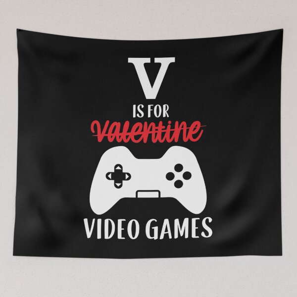 Item preview, Video Games Gamers Valentines Graphic designed and sold by Dr.YesOrNo.