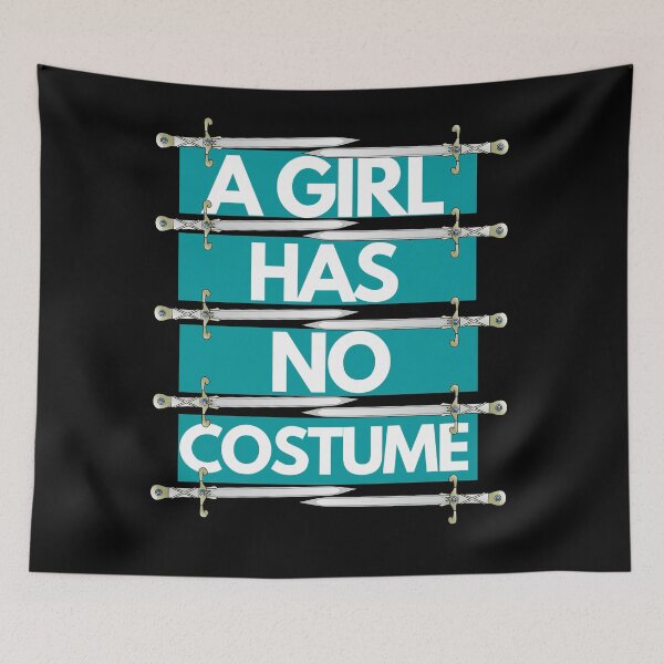Item preview, A GIRL HAS NO COSTUME  designed and sold by HappinessWorld.