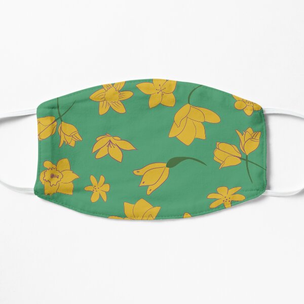 Springtime Flowers Flat Mask
