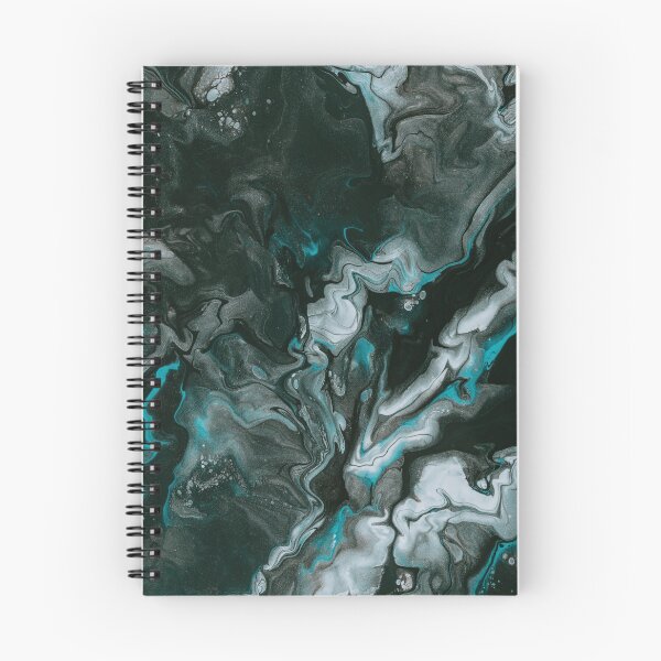 Item preview, Black and White abstract fluid painting designed and sold by banothsonu.