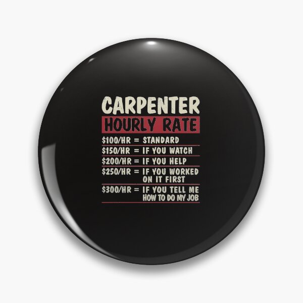 Item preview, Carpenter hourly rat designed and sold by Ryan89-Design.