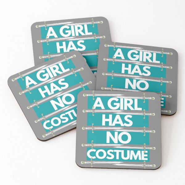 Item preview, A GIRL HAS NO COSTUME  designed and sold by HappinessWorld.