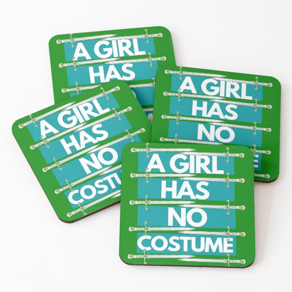 Item preview, A GIRL HAS NO COSTUME  designed and sold by HappinessWorld.