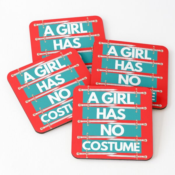 Item preview, A GIRL HAS NO COSTUME  designed and sold by HappinessWorld.