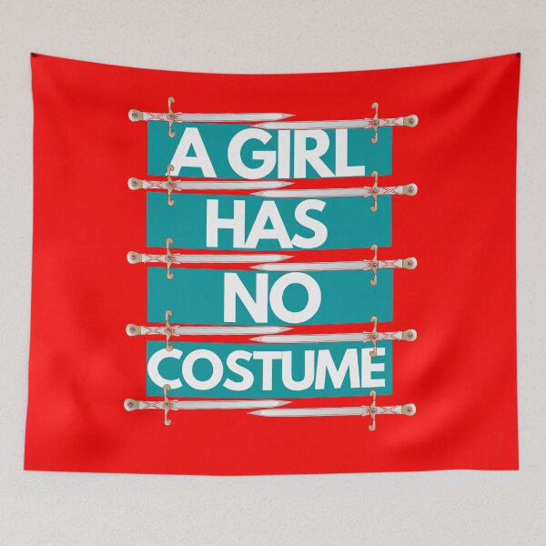 Item preview, A GIRL HAS NO COSTUME  designed and sold by HappinessWorld.