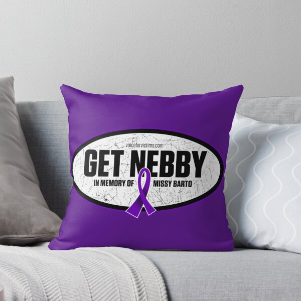 Item preview,  Get Nebby Purple - in memory of Missy Barto designed and sold by gbart33.