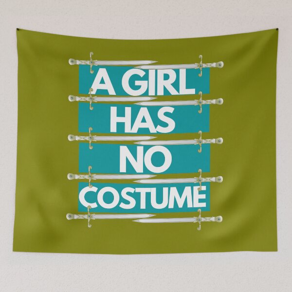 Item preview, A GIRL HAS NO COSTUME  designed and sold by HappinessWorld.