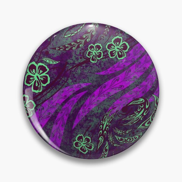 Item preview, Abstract Hawaiian Wild Tribal Watercolor Splash designed and sold by sunnthreads.