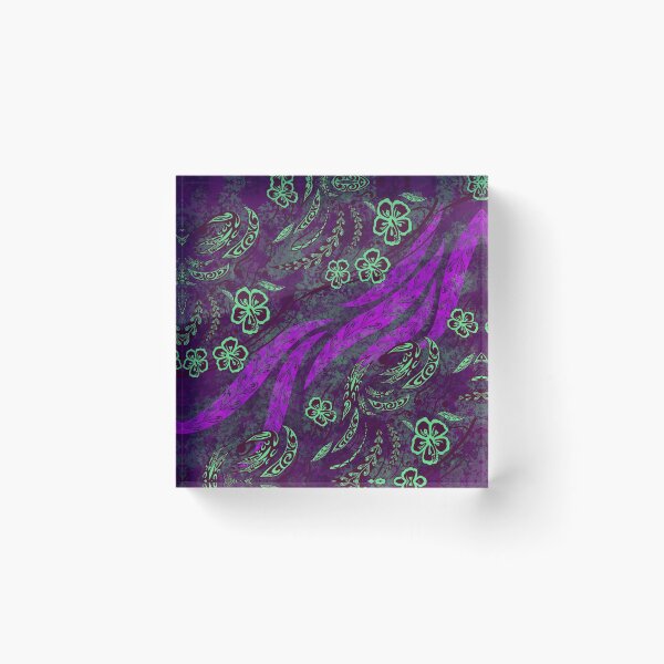 Item preview, Abstract Hawaiian Wild Tribal Watercolor Splash designed and sold by sunnthreads.