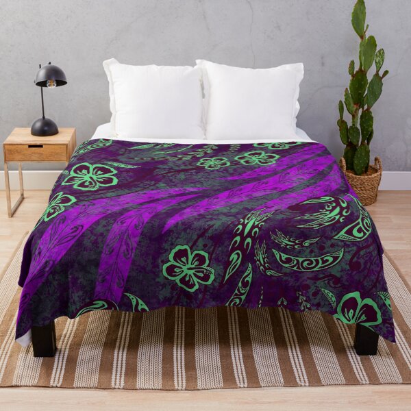 Item preview, Abstract Hawaiian Wild Tribal Watercolor Splash designed and sold by sunnthreads.