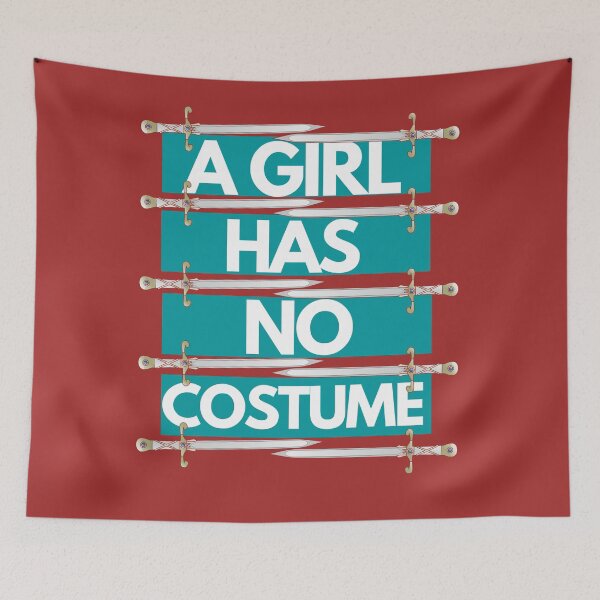 Item preview, A GIRL HAS NO COSTUME  designed and sold by HappinessWorld.