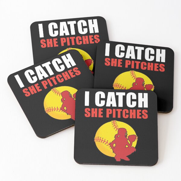 Item preview, I Catch she Pitches designed and sold by TendyTees.