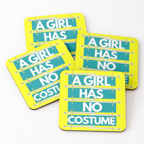 Item preview, A GIRL HAS NO COSTUME  designed and sold by HappinessWorld.