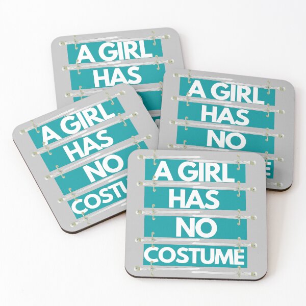 Item preview, A GIRL HAS NO COSTUME  designed and sold by HappinessWorld.