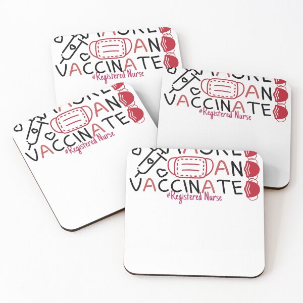 Item preview, Masked And Vaccinated Registered Nurse, Vaccines Save Lives, Pro Vaccines, Funny Nurse, Nursing Student designed and sold by PIXEcompany.