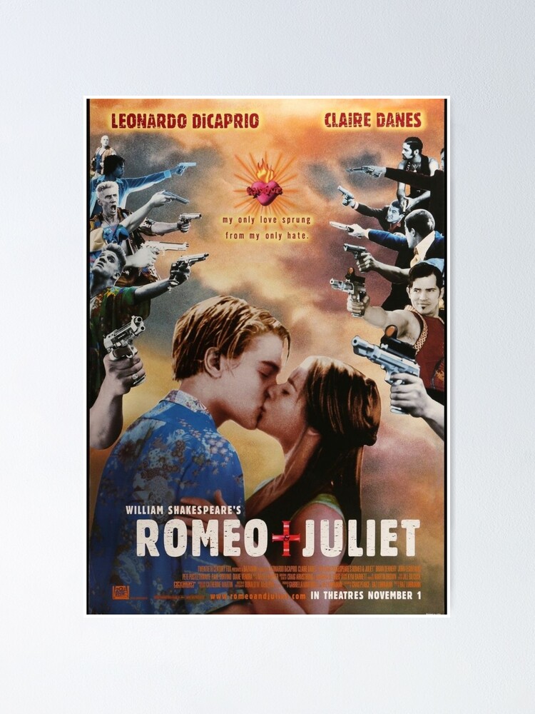 "ROMEO AND JULIET MOVIE POSTER" Poster for Sale by INVIDIAM Redbubble