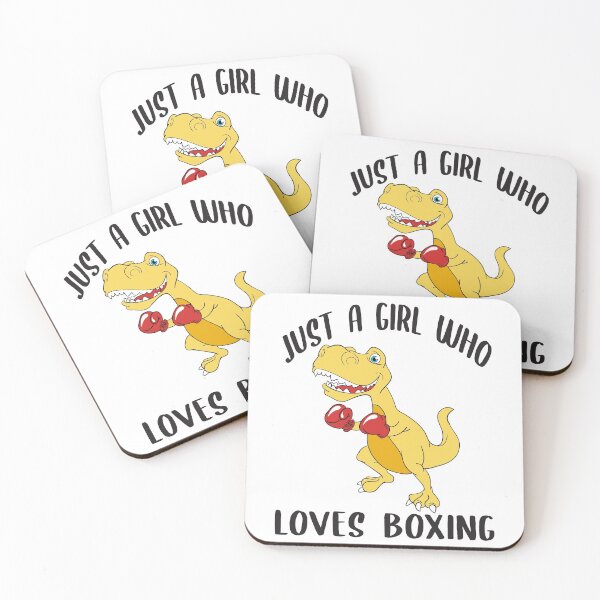 Item preview, Just A Girl who Loves Boxing designed and sold by FoxShop.