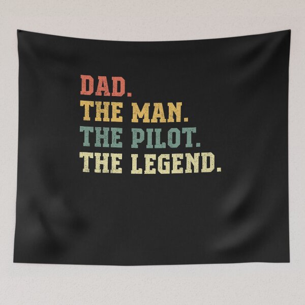 Item preview, Papá El hombre El piloto La leyenda designed and sold by Ryan89-Design.