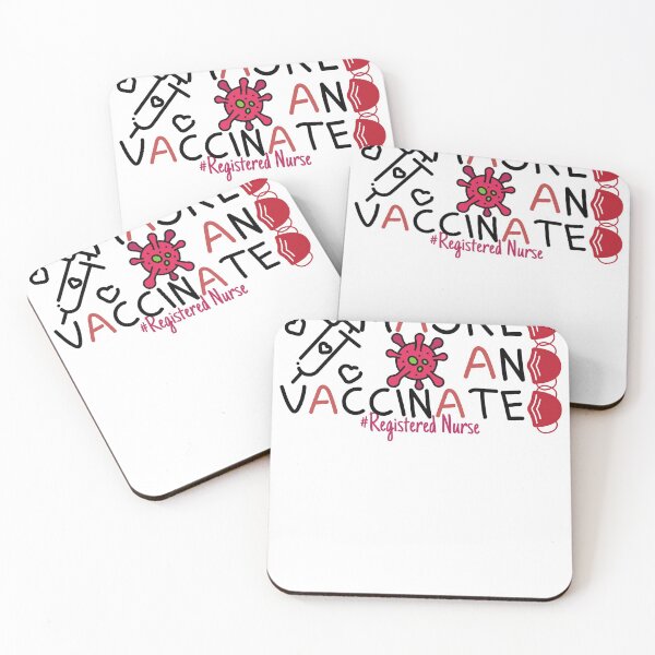 Item preview, Masked And Vaccinated Registered Nurse, Vaccines Save Lives, Pro Vaccines, Funny Nurse, Nursing Student designed and sold by PIXEcompany.