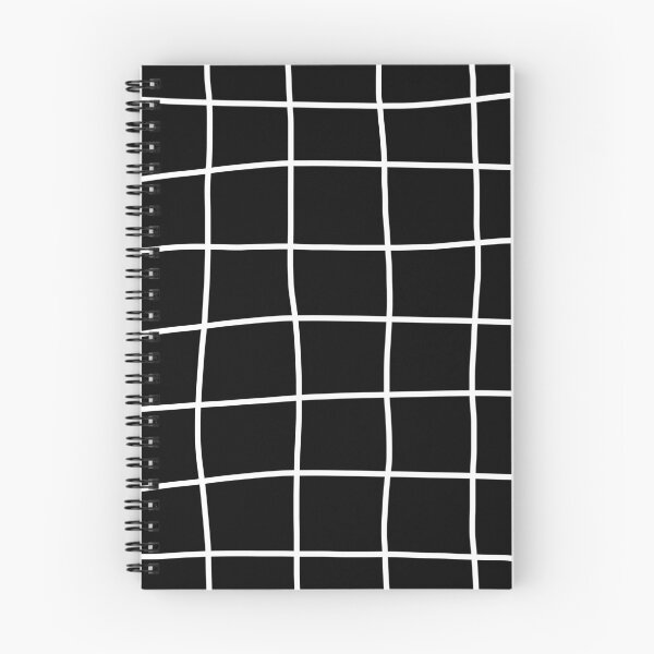 Item preview, Large Hand Drawn Grid (white/black) designed and sold by Design Minds Boutique.