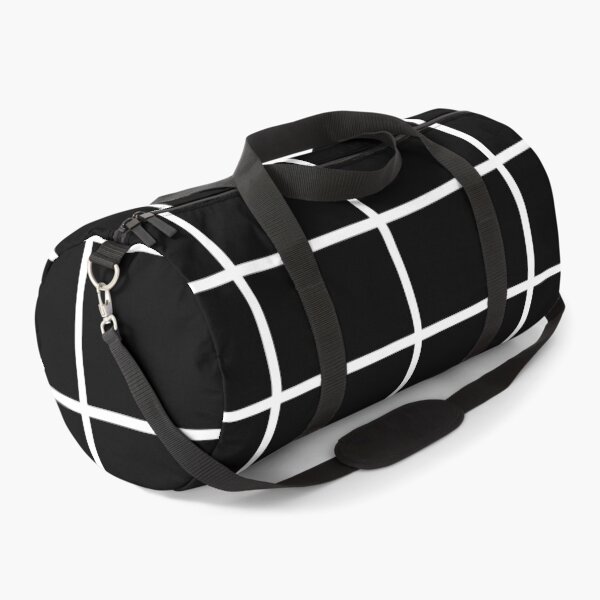 Item preview, Large Hand Drawn Grid (white/black) designed and sold by Design Minds Boutique.