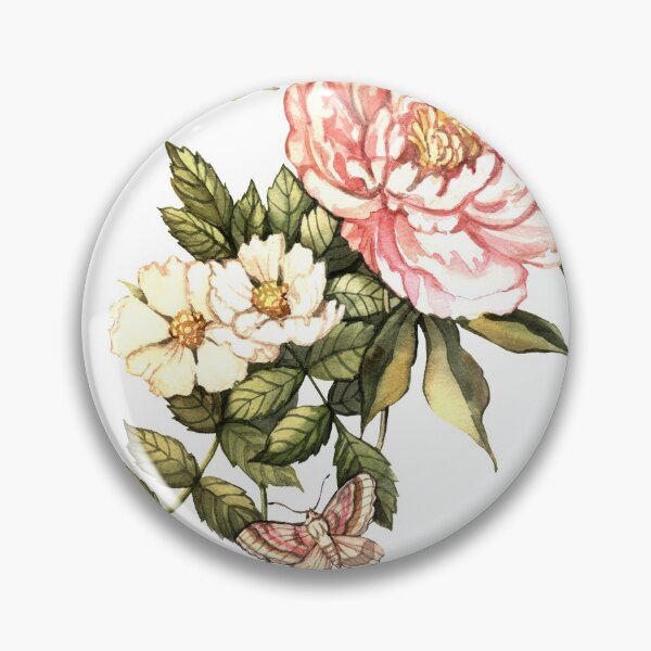 Item preview, Watercolor vintage floral motifs designed and sold by Anna  Yudina.