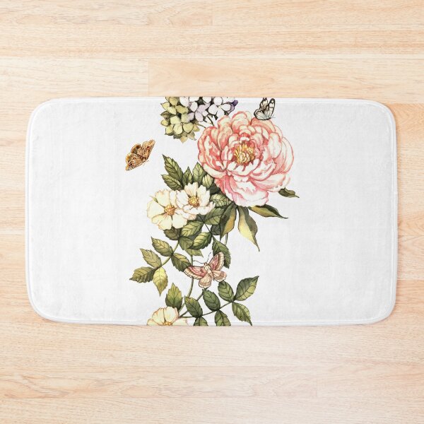 Item preview, Watercolor vintage floral motifs designed and sold by Anna  Yudina.